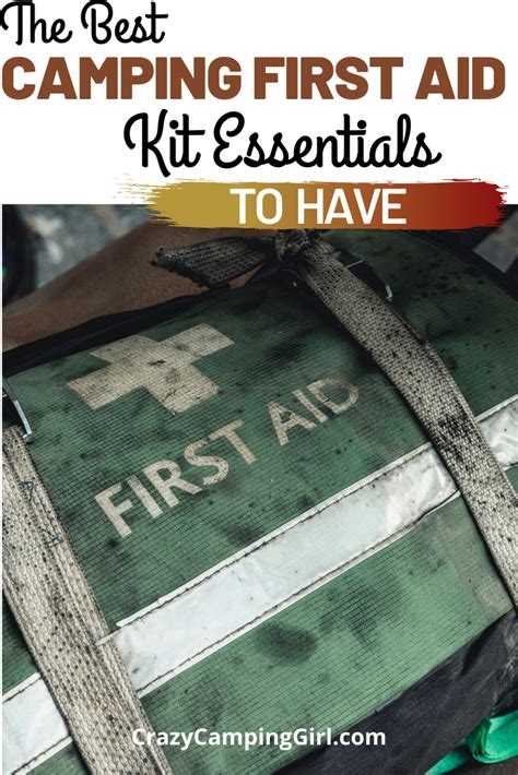 Camping First Aid Kit Essentials - Crazy Camping Girl