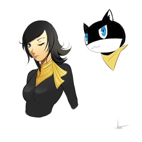 Persona 5 - Morgana by artsip on DeviantArt