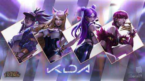 League of Legends KDA Skins by iDara09 on DeviantArt