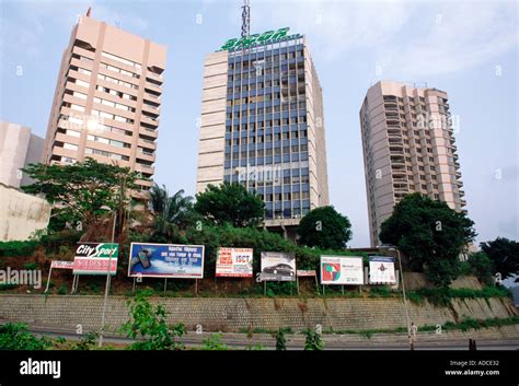 City skyline buildings, Abidjan, Ivory Coast Stock Photo: 904754 - Alamy