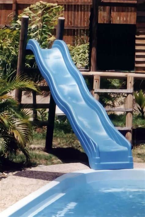 Refinishing / Restoring a Fiberglass Pool Slide | Above ground pool slide, Pool slide diy ...