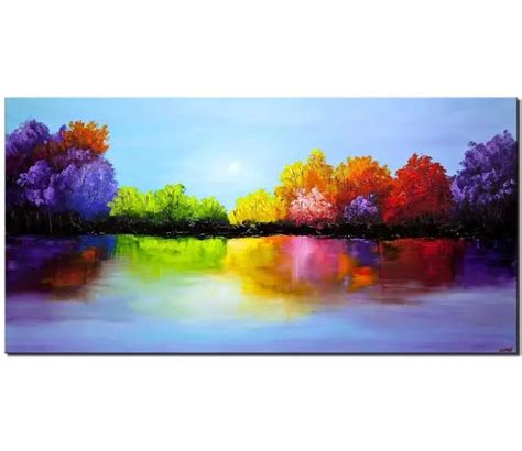 Painting for sale - heaven painting colorful landscape painting #9329