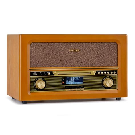 Belle Epoque 1906 DAB Retro Stereo Radio | DAB radio | FM radio | MP3 playback | USB port ...