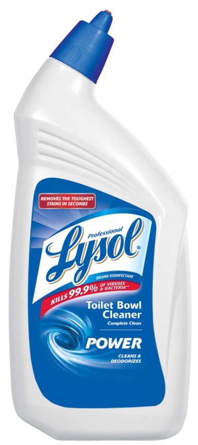 Professional LYSOL® Toilet Bowl Cleaner - Complete Clean Power ...