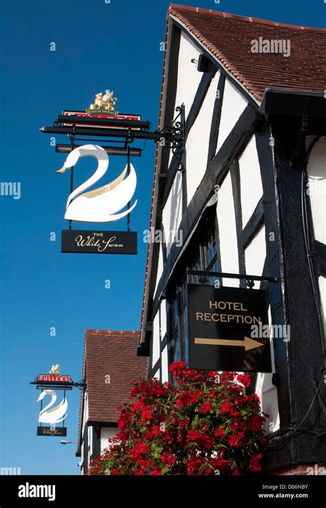 The White Swan Hotel, Stratford-upon-Avon, UK Stock Photo - Alamy