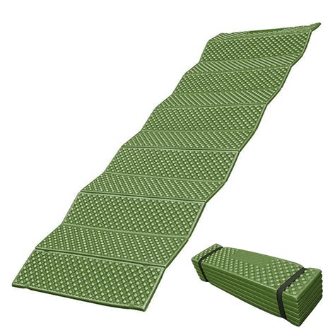 190x57cm Camping Mat Ultralight Foam Camping Mat Seat Folding Beach Mat Picnic Mat Sleeping Pad ...