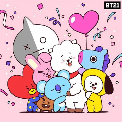 BT21 Japan Official on Twitter | Bt21 wallpaper, Bts wallpaper, Bts drawings