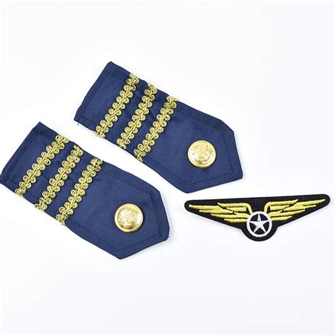 Pilot Badge and Epaulettes – Shine Trimmings & Fabrics