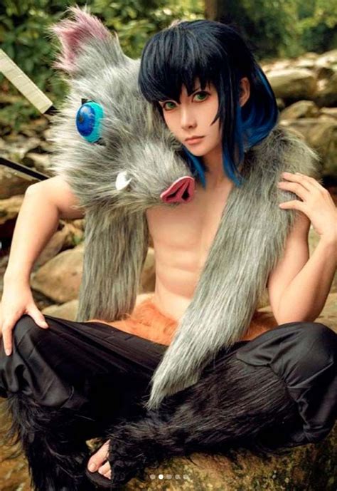 Cosplay de Inosuke | Cosplay kawaii, Sasuke cosplay, Melhores cosplays