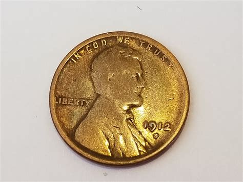 1912 S Lincoln Cent Wheat Penny | Property Room