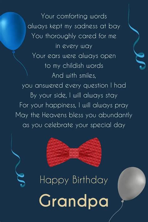 Birthday Poems for Grandma + Grandpa | Greetings to my Grandparents