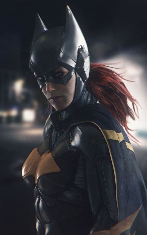 HD wallpaper: Batgirl, DC Comics, artwork, portrait display, Batman ...