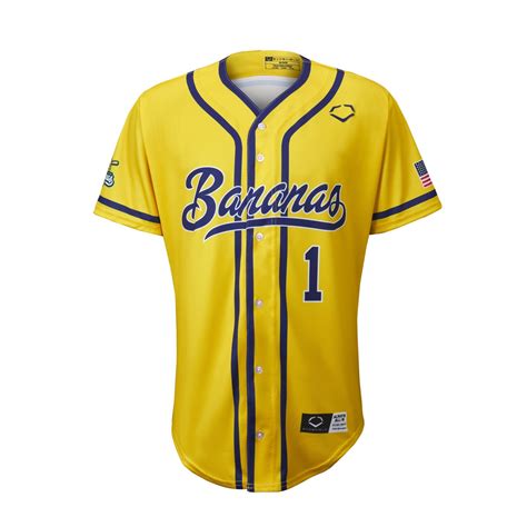 Bananas EvoShield Jersey - Yellow – Banana Ball