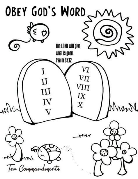 Children Obey Your Parents Coloring Page at GetColorings.com | Free printable colorings pages to ...