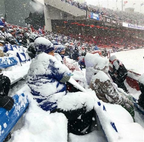 Bills fans don't let a little snow stop them from enjoying the game - Sweet Buffalo