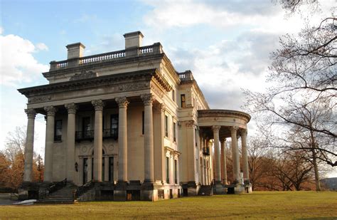 The Vanderbilt Mansion located on the banks of the Hudson River, Hyde Park, NY. | Vanderbilt ...