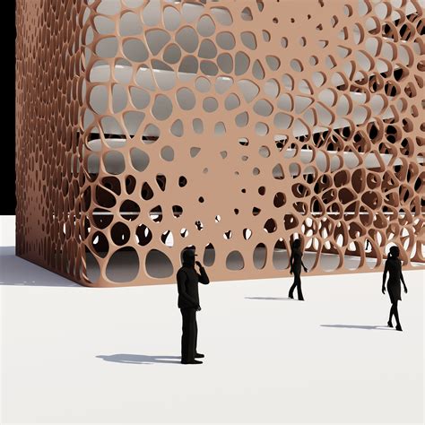 Voronoi Pattern Facade :: Behance