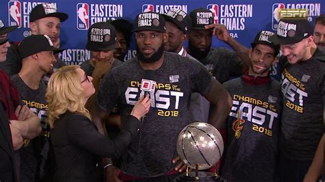 Eastern Conference Finals : Trophy Presentation Ceremony 2018 Nba Eastern Conference Finals ...