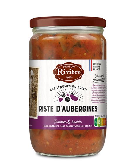 Aubergine riste – Maison Rivière