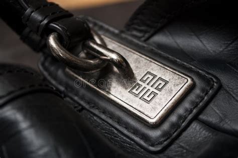 Givenchy Logo on Luxury Leather Handbag Editorial Image - Image of boutique, accessory: 168749830