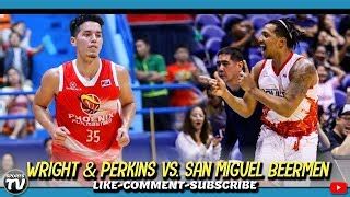 Mathew Wright & Jason Perkins Highlights Vs. San Miguel Beermen | SMB ...