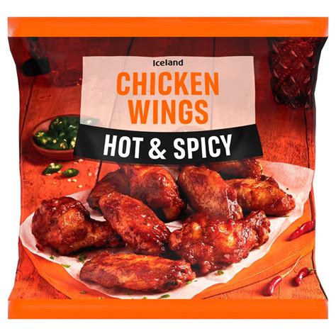 Iceland Hot & Spicy Chicken Wings 850g | Chicken | Iceland Foods