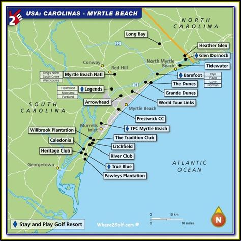 Myrtle Beach Map Of Hotels - map : Resume Examples #kLYr6RgY6a