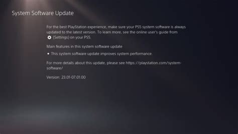 PS5 Update 23.01-07.01 Released This March 14