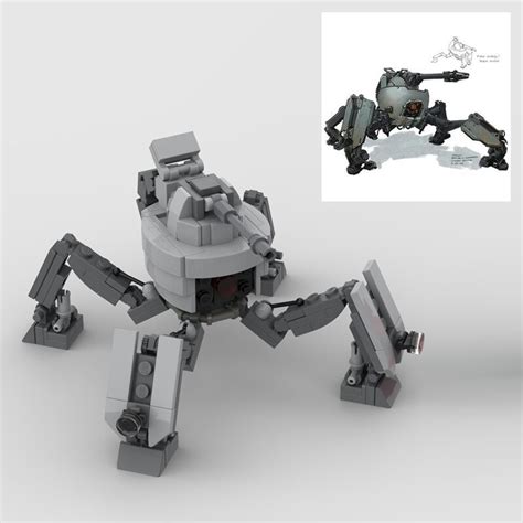 Advanced Dwarf Spider Droid STAR WARS MOC-72903 by ThrawnsRevenge with 200 pieces - MOC Brick Land