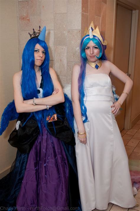 Princess Luna & Celestia | Princess luna, Fantasy cosplay, My little pony