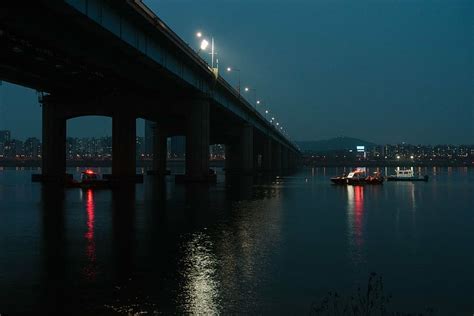 HD wallpaper: republic of korea, seoul, river, han river, bridge ...