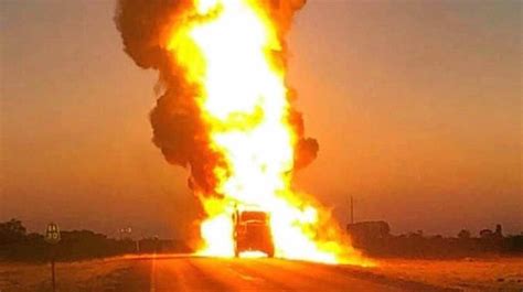 Fuel tanker catches fire on QLD highway | The Courier Mail