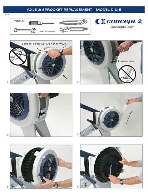 CONCEPT2 D REPLACEMENT Pdf Download | ManualsLib