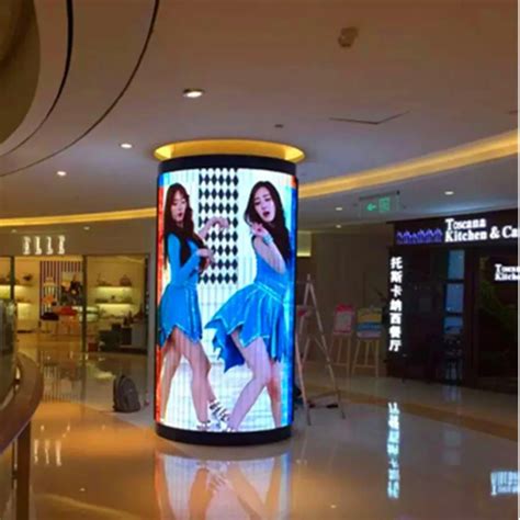 Aliexpress.com : Buy Custom P6 indoor full color LED electronic display screen / Cylindrical LED ...