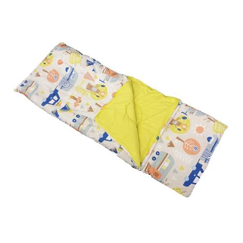 Childs Sleeping Bag & Pillow - Let's Camp | Sleeping bags ...