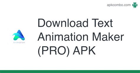 Text Animation Maker (PRO) APK (Android App) - Free Download