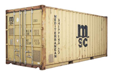 20FT Standard Wind and Water Tight (WWT) Shipping Container - Conex Depot