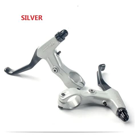 Aluminum Alloy MTB brake levers handlebar long lever 3 fingers lever mountain road bike disc ...