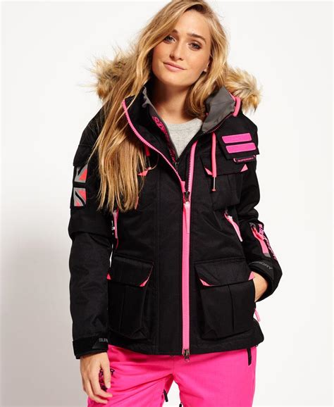 Lyst - Superdry Ultimate Snow Service Jacket in Black