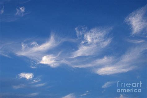 Cirrus Clouds in Formation Photograph by Kenny Bosak - Pixels