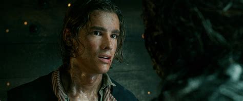 Brenton Thwaites as Henry Turner in Pirates of the Caribbean: Dead Men Tell No Tales