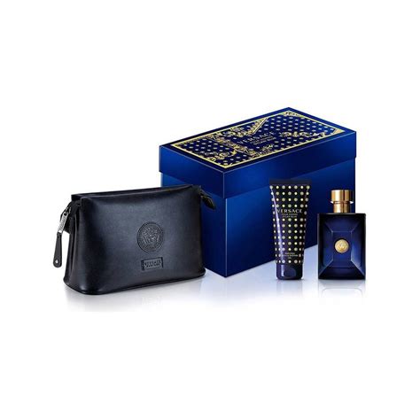 Versace Dylan Blue 3 Piece Gift Set For Men - Perfumes Plus International