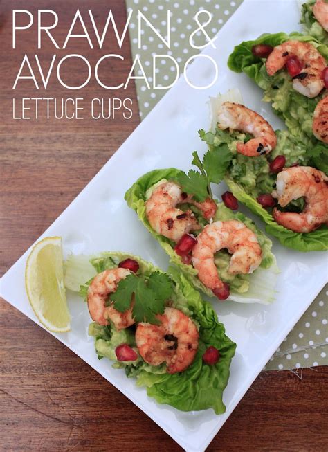 Prawn and Avocado Lettuce Cup Canapes - AO Life | Lettuce cups, Pretty food, Healthy recipies