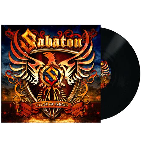 Coat Of Arms Black Vinyl LP | Sabaton Official Store