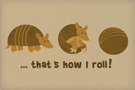 That's how I roll! | Armadillo, Animals, Tiger beetle