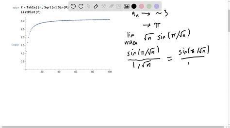 SOLVED:Use a graph of the sequence to decide whether the sequence is convergent or divergent. If ...