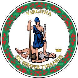 Virginia State Seal Vector Images (over 340)