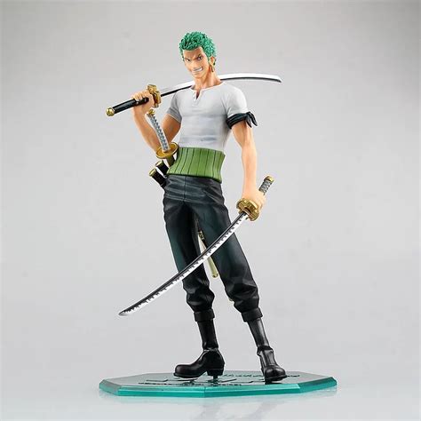 Anime One Piece Figura 23cm Roronoa Zoro Swords Zoro PVC Action Figure Model Toys Cool Dolls ...