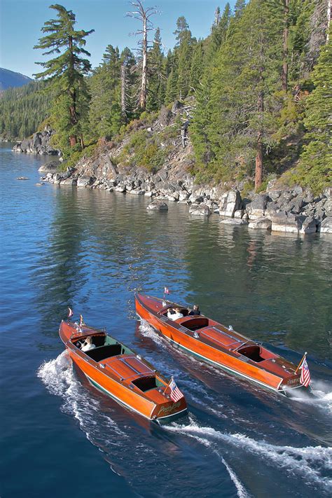 Lake Tahoe Boating Photograph by Steven Lapkin