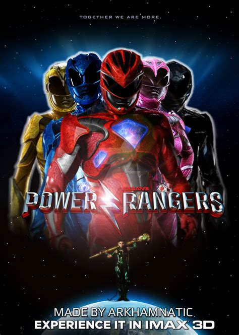 Power Rangers movie poster by ArkhamNatic on DeviantArt